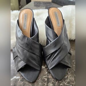 Black Sandal by Saks Fifth Ave.